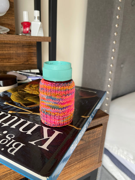 Crazy Pill Bottle Cozy