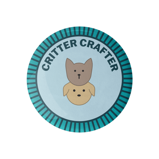 Camp Stitchwood Critter Crafter Merit Badge
