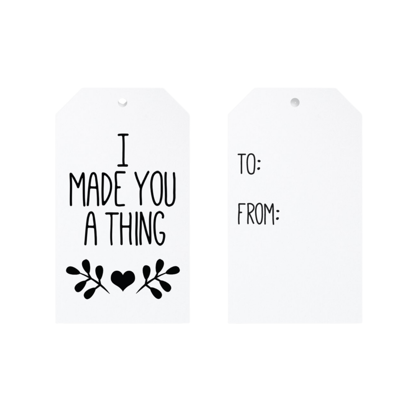 Camp Stitchwood I Made You A Thing Gift Tags