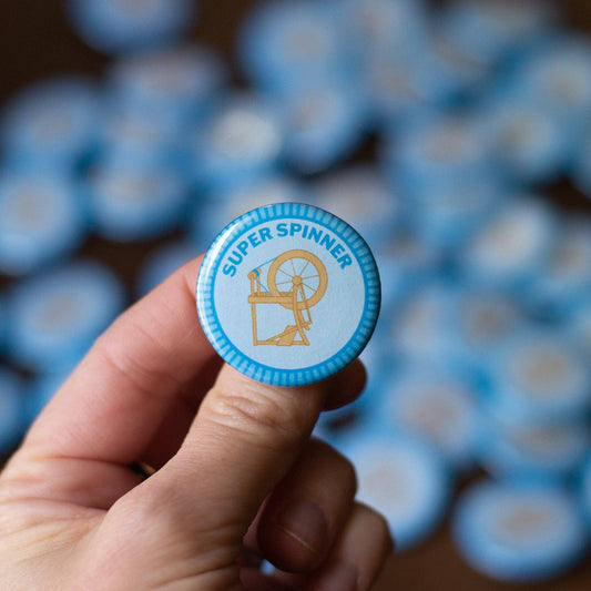 Camp Stitchwood Super Spinner Merit Badge