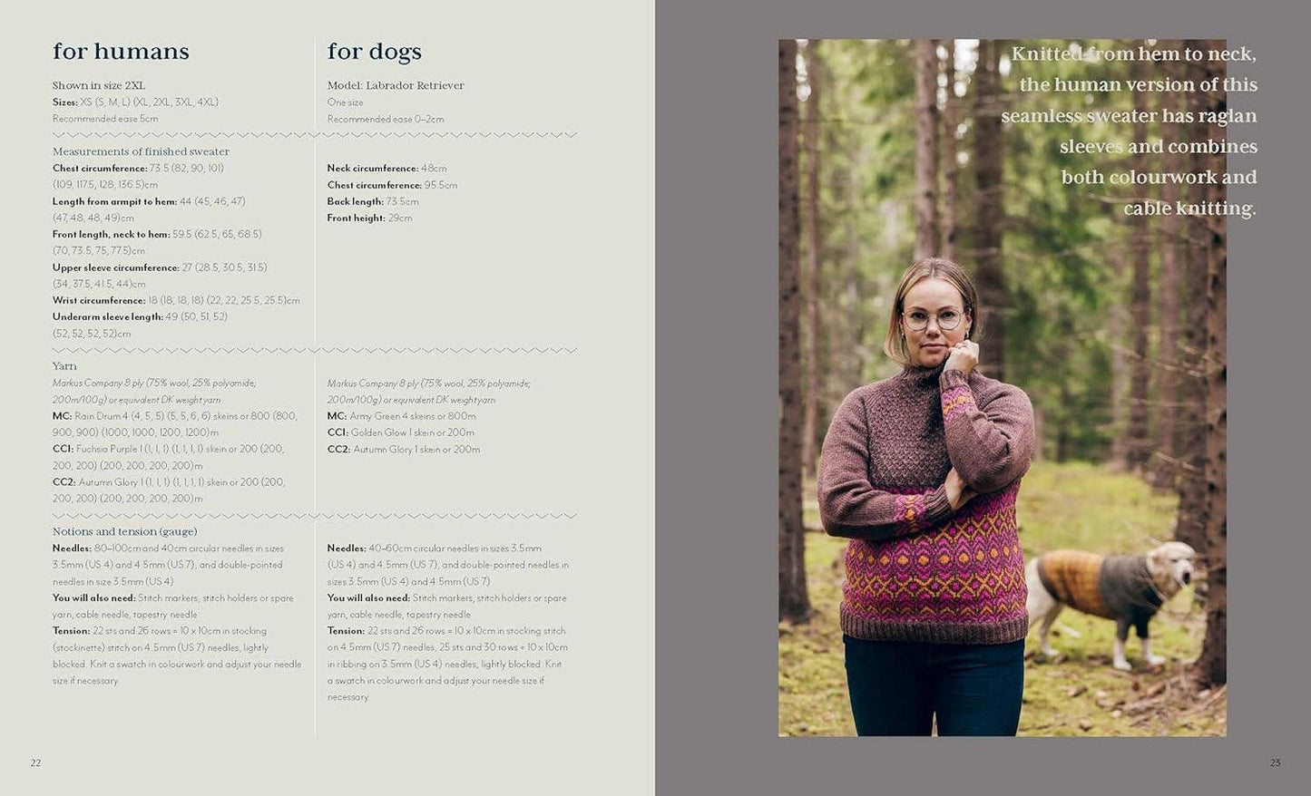 Chronicle Books Knits for You and Your Dog Book