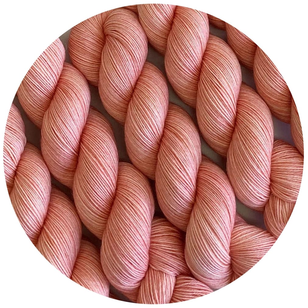 Coates & Co. Bright Peach Prairies Sock Yarn Tonals Yarn