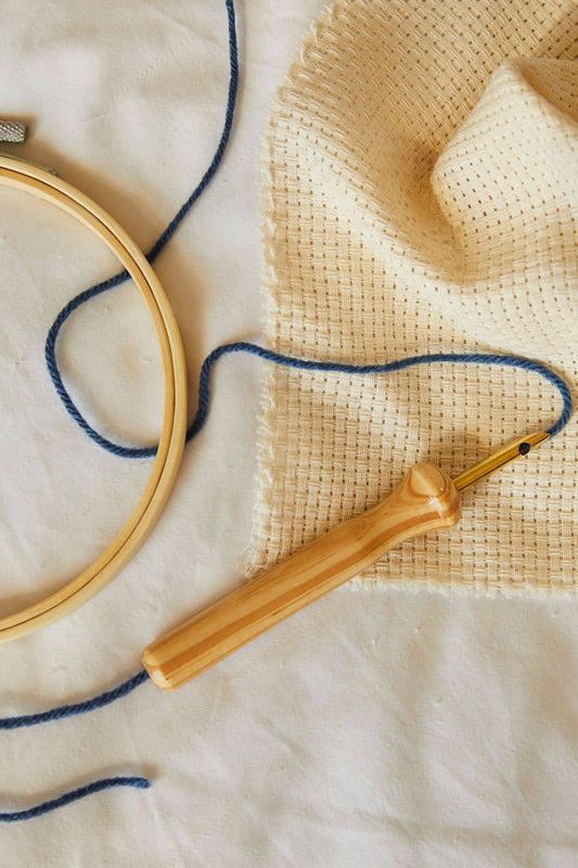 DMC The Gentle Flowers Punch Needle Kit Needle Punch