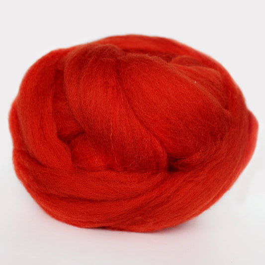 Exotic Fiber Apple - Merino Wool Roving Nest – 1 oz Roving