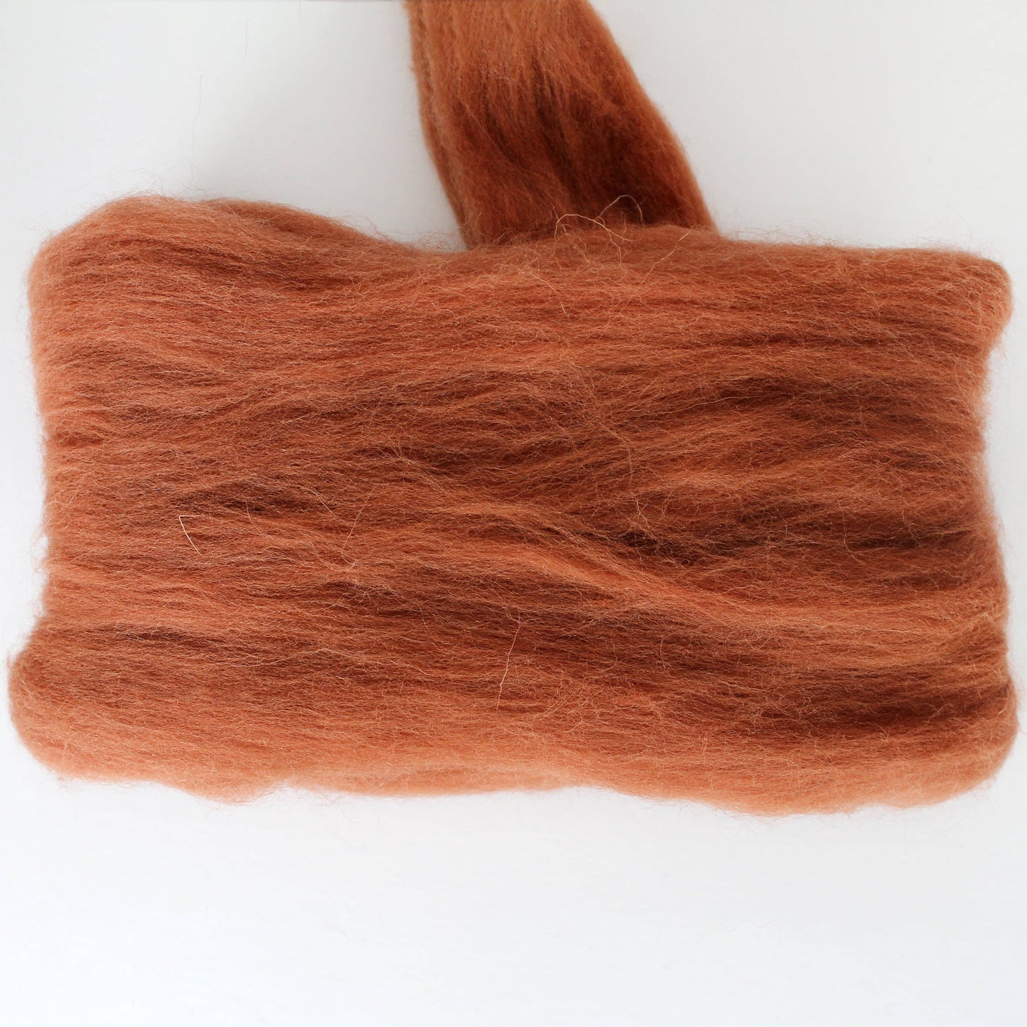 Exotic Fiber Burnt - Merino Wool Roving Nest – 1 oz Roving