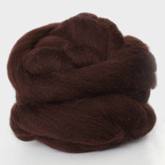 Exotic Fiber Coffee - Merino Wool Roving Nest – 1 oz Roving