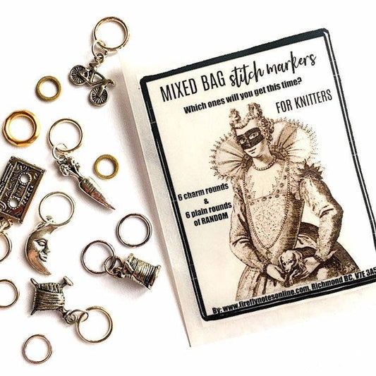 Firefly Notes Mixed Bag Stitch Marker Pack Stitch markers