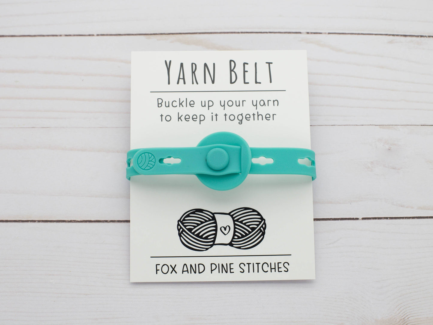 Fox & Pine Stitches Colorful Yarn Belts Yarn Cozies
