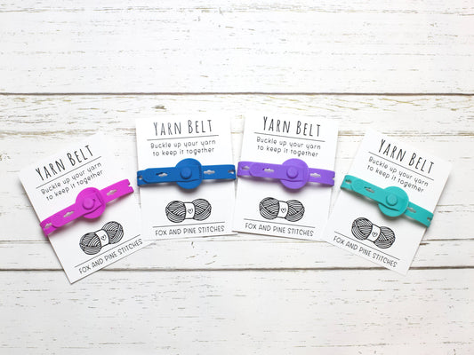 Fox & Pine Stitches Colorful Yarn Belts Yarn Cozies