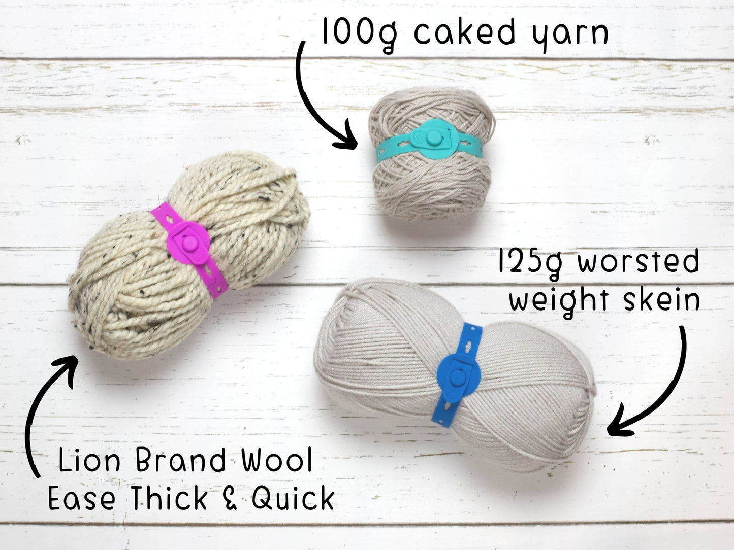 Fox & Pine Stitches Colorful Yarn Belts Yarn Cozies