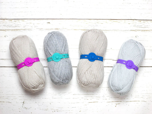 Fox & Pine Stitches Colorful Yarn Belts Yarn Cozies