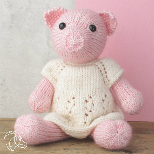 Hardicraft USA DIY Knitting Kit - Frida Piglet Knitting Kits