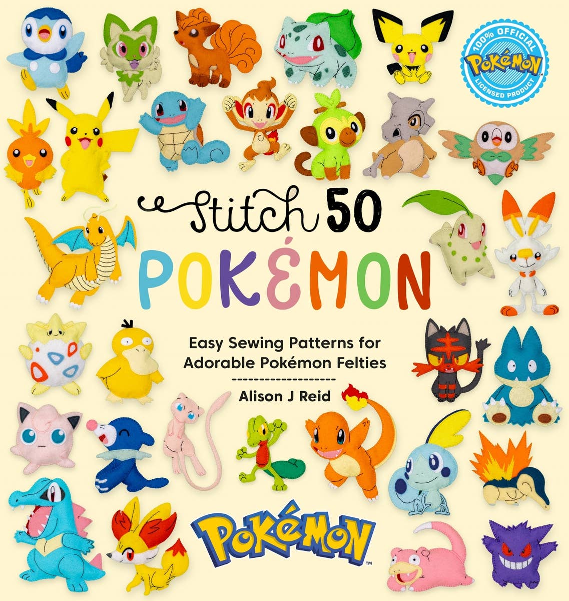 Ingram Publisher Services Stitch 50 Pokémon Book