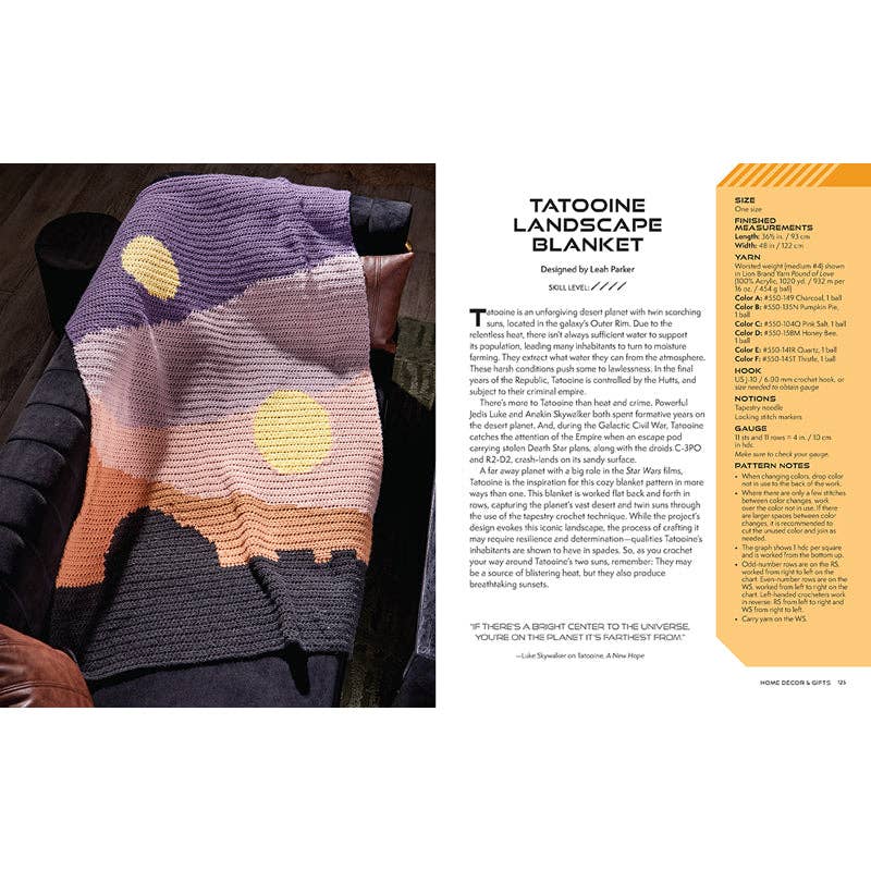 Insight Editions - #1 Pop Culture Publisher Star Wars: The Official Crochet Pattern Book (NEW!)