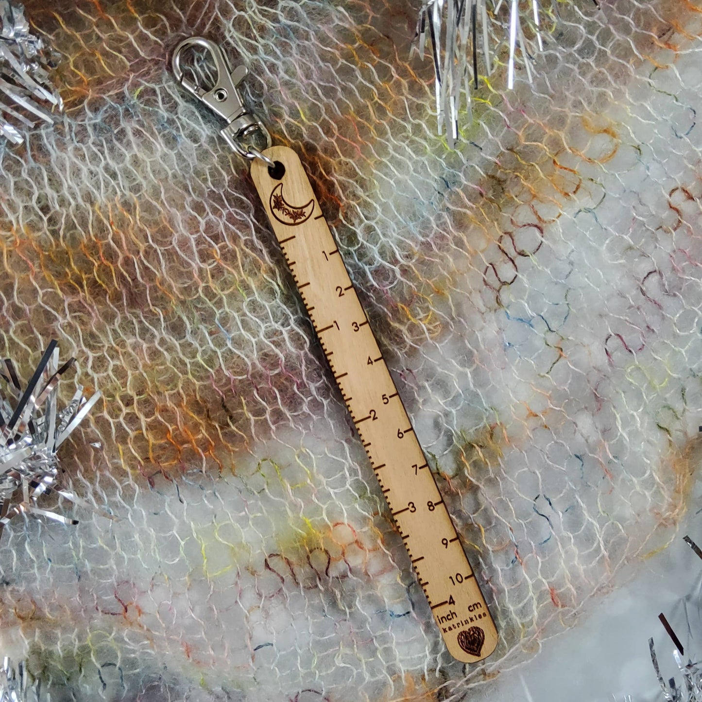 Katrinkles 4" Ruler Bag Charm Rulers