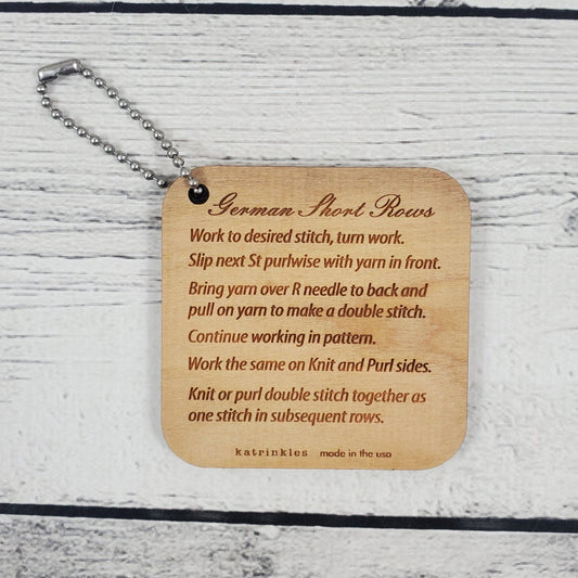 Katrinkles German Short Rows Mini Tool Notions and Tools