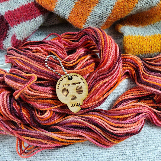 Katrinkles Halloween Collection 2025 - Skull Yarn & Thread Cutter Scissors