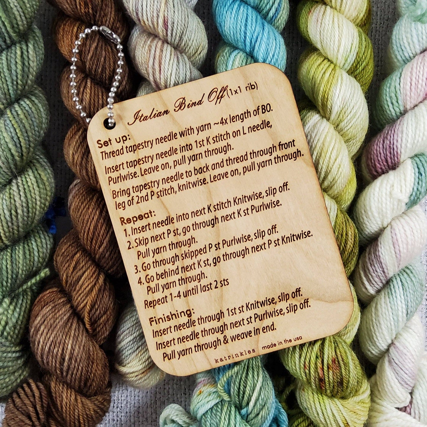 Katrinkles Italian Bind Off Tool Mini Tool