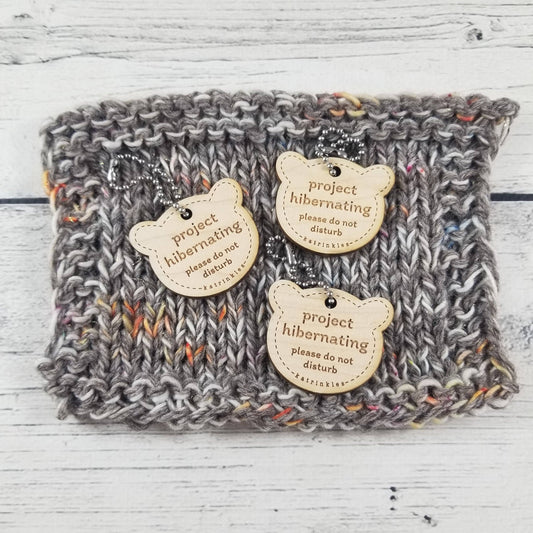Katrinkles Project Hibernating Bear Bag Tags Tags