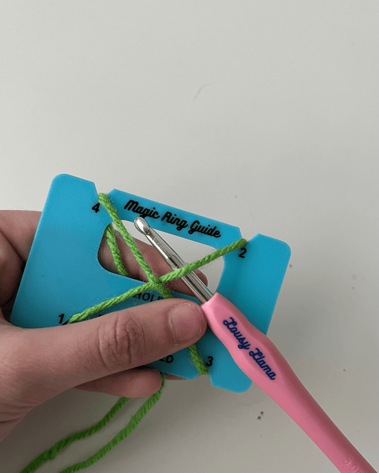 Lousy Llama Creations Magic Ring Guide for Beginner Crocheters Notions and Tools
