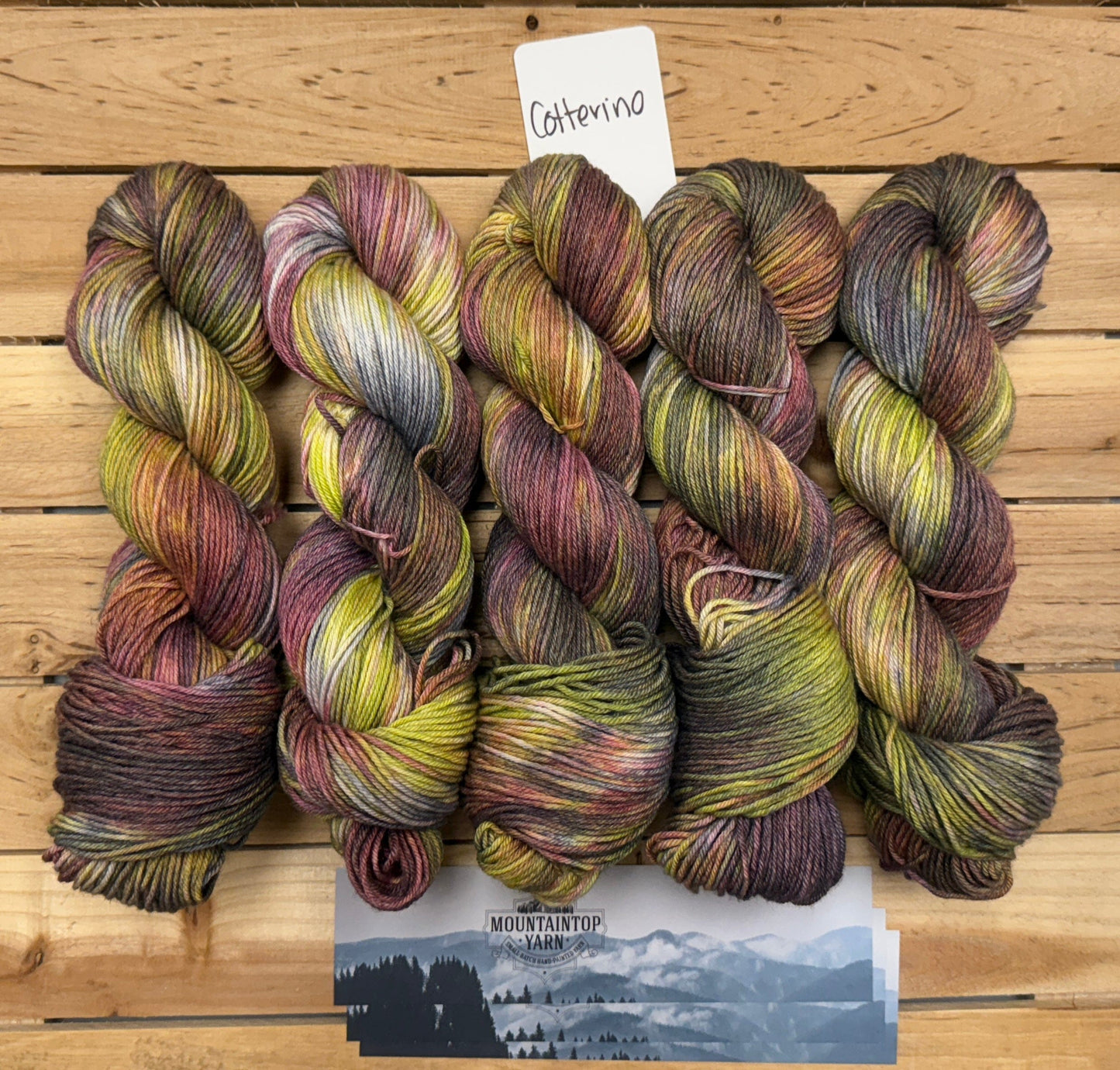 Mountaintop Yarn Cotterino DK Garden Witch Yarn