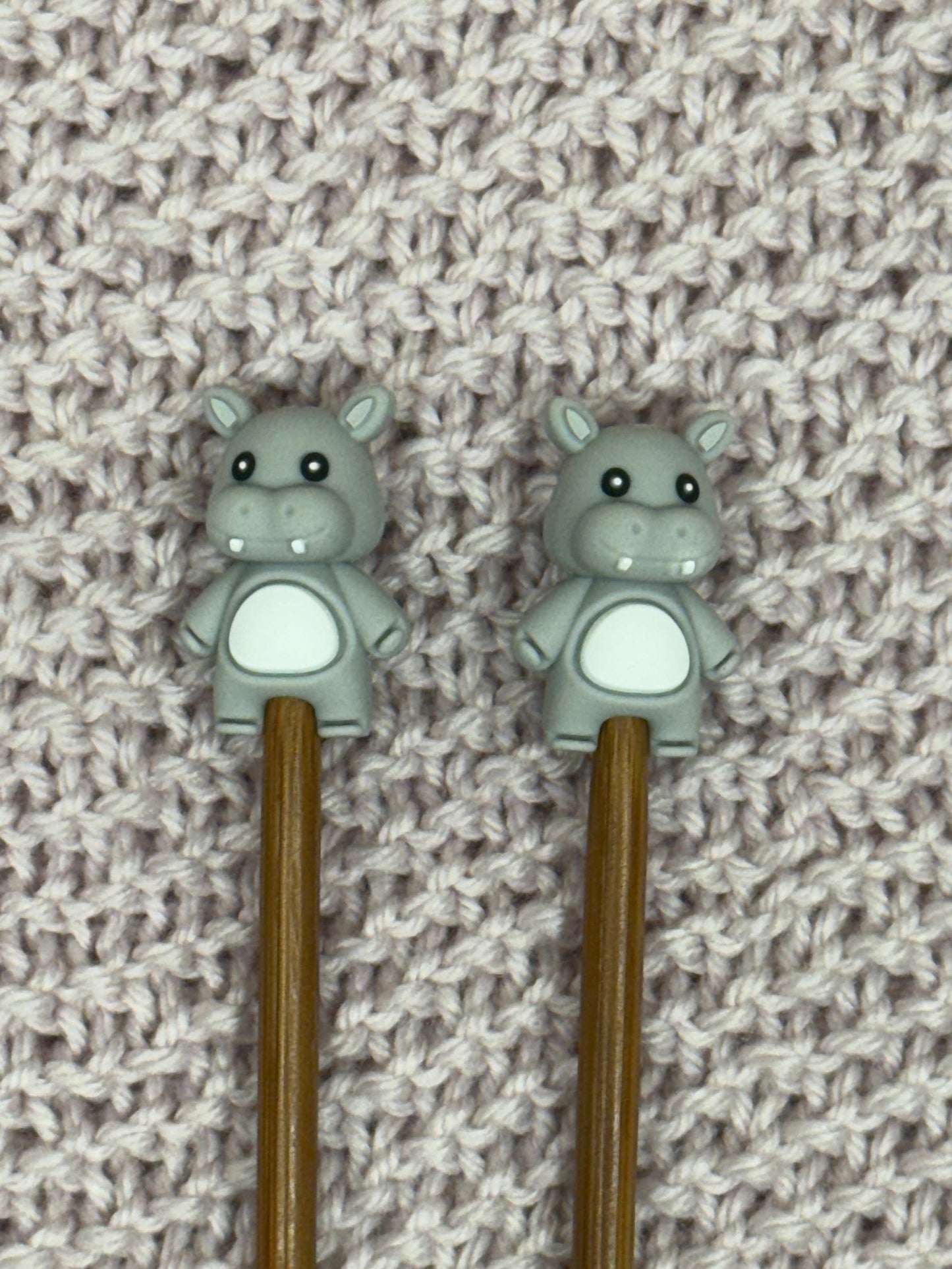 Mountaintop Yarn Hippo - Point Protectors Point Protectors