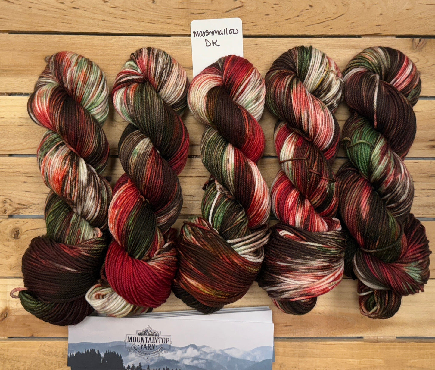 Mountaintop Yarn Marshmallow DK Vintage Christmas Yarn