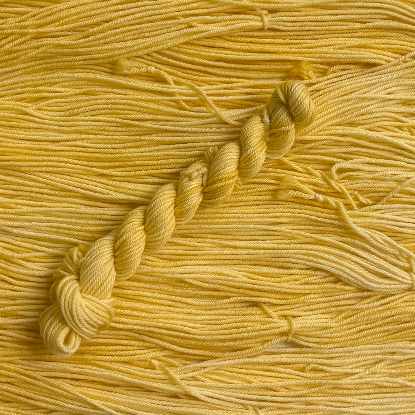 Mountaintop Yarn Minis Mama's Lemon Pound Cake - 20g Mini Skein - DK Yarn