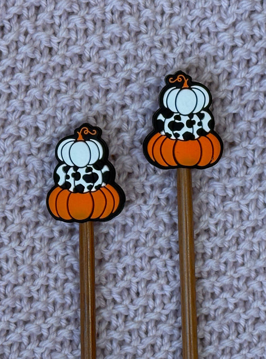 Mountaintop Yarn Pumpkin Stack - Point Protectors Point Protectors