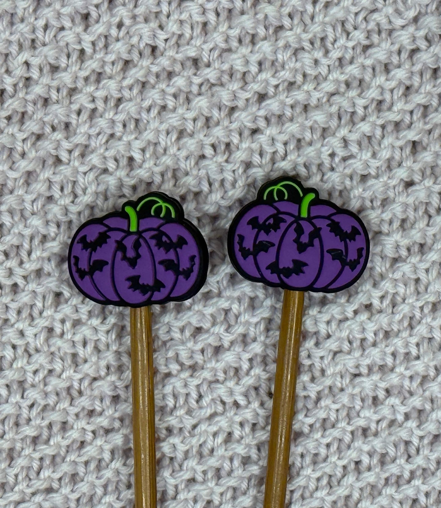 Mountaintop Yarn Purple Spider Pumpkin - Point Protectors Point Protectors