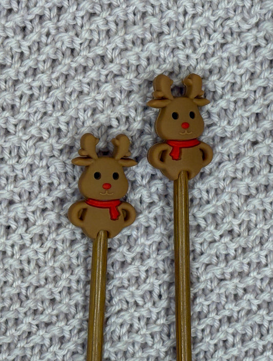 Mountaintop Yarn Reindeer - Point Protectors Point Protectors