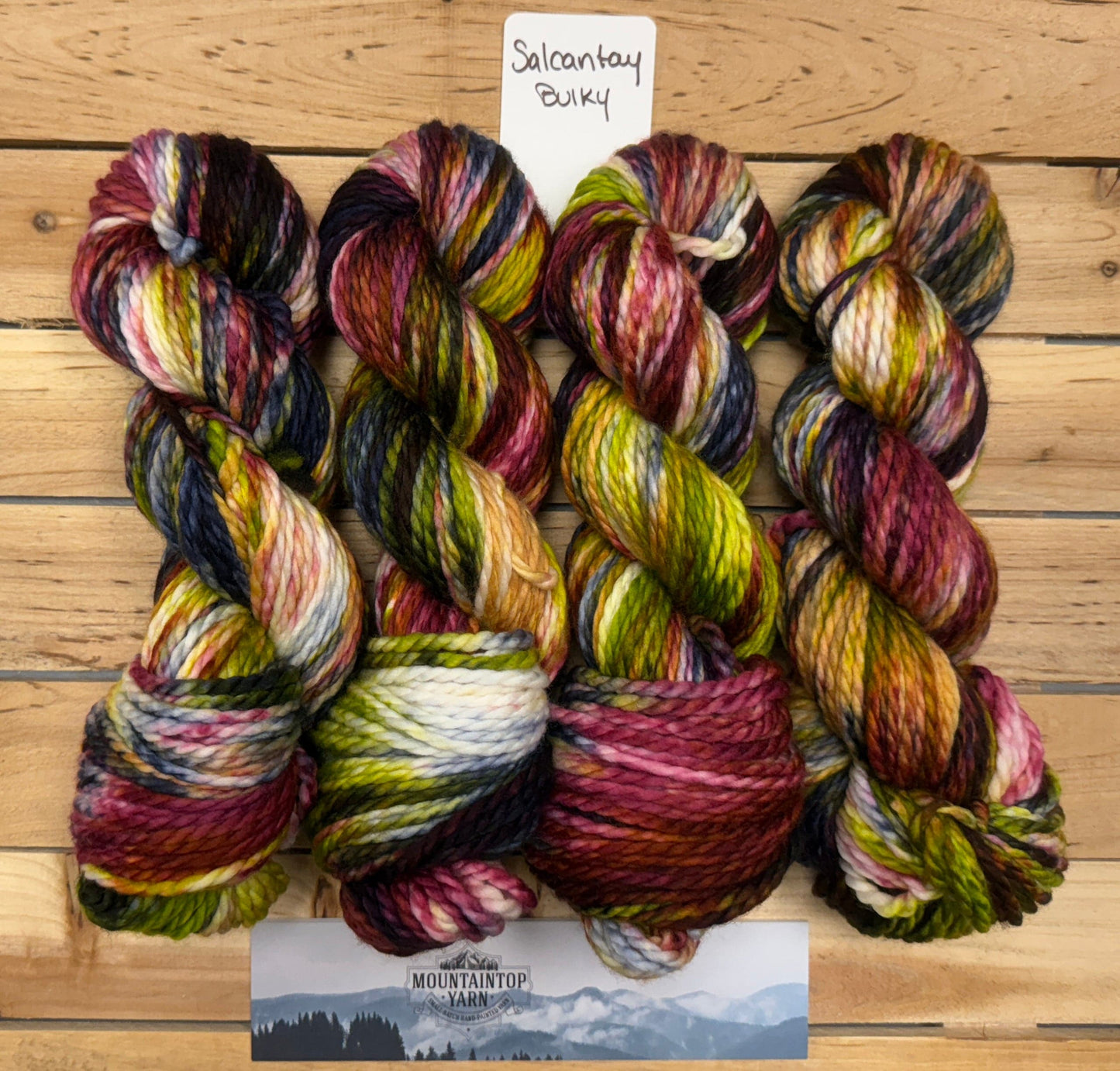 Mountaintop Yarn Salcantay Bulky Garden Witch Yarn