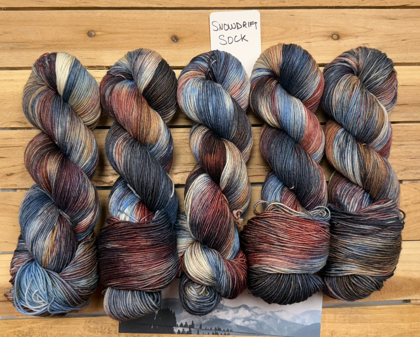 Mountaintop Yarn Snowdrift Select Sock Homestead Yarn