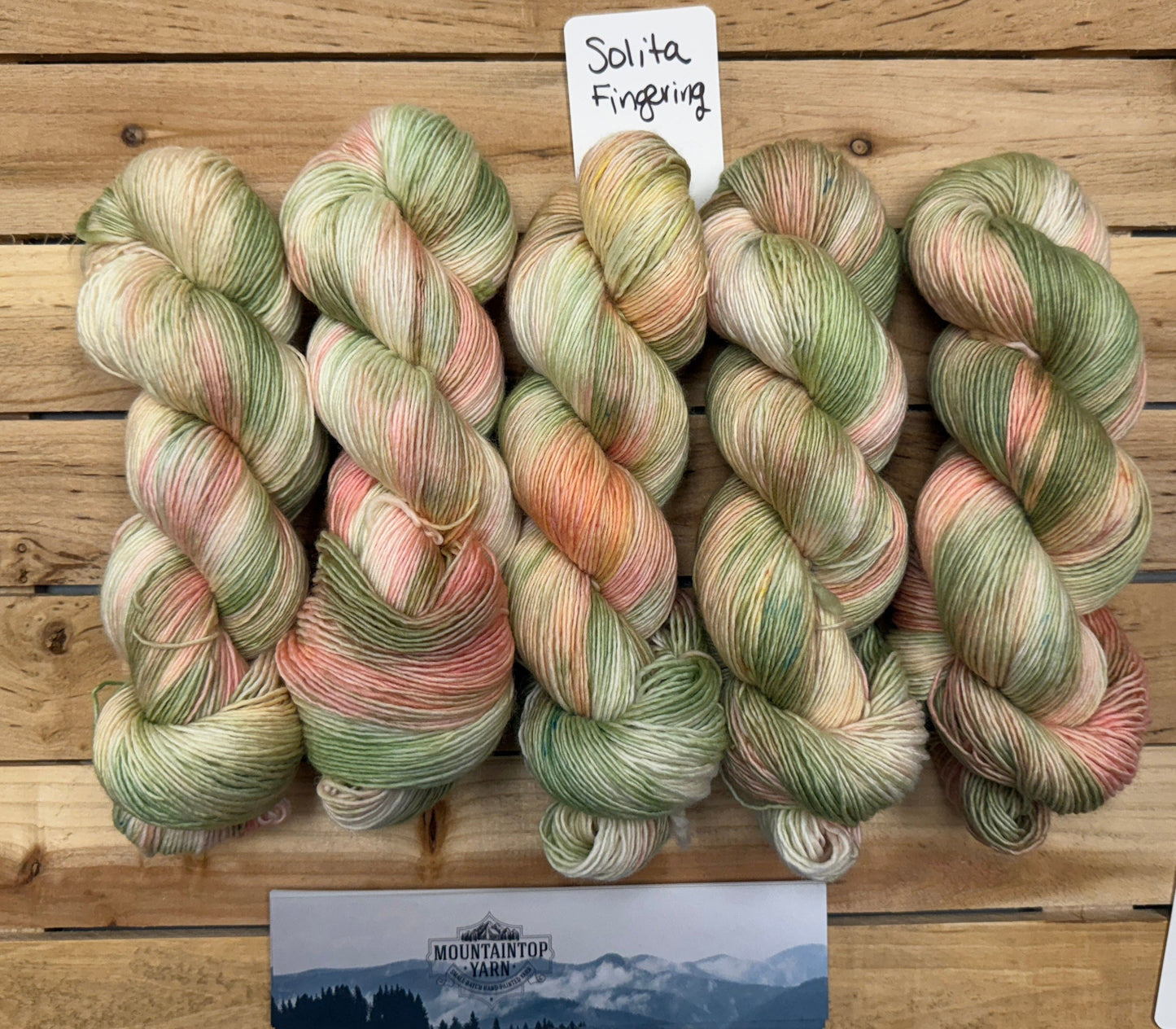 Mountaintop Yarn Solita Fingering Bouquet Toss Yarn