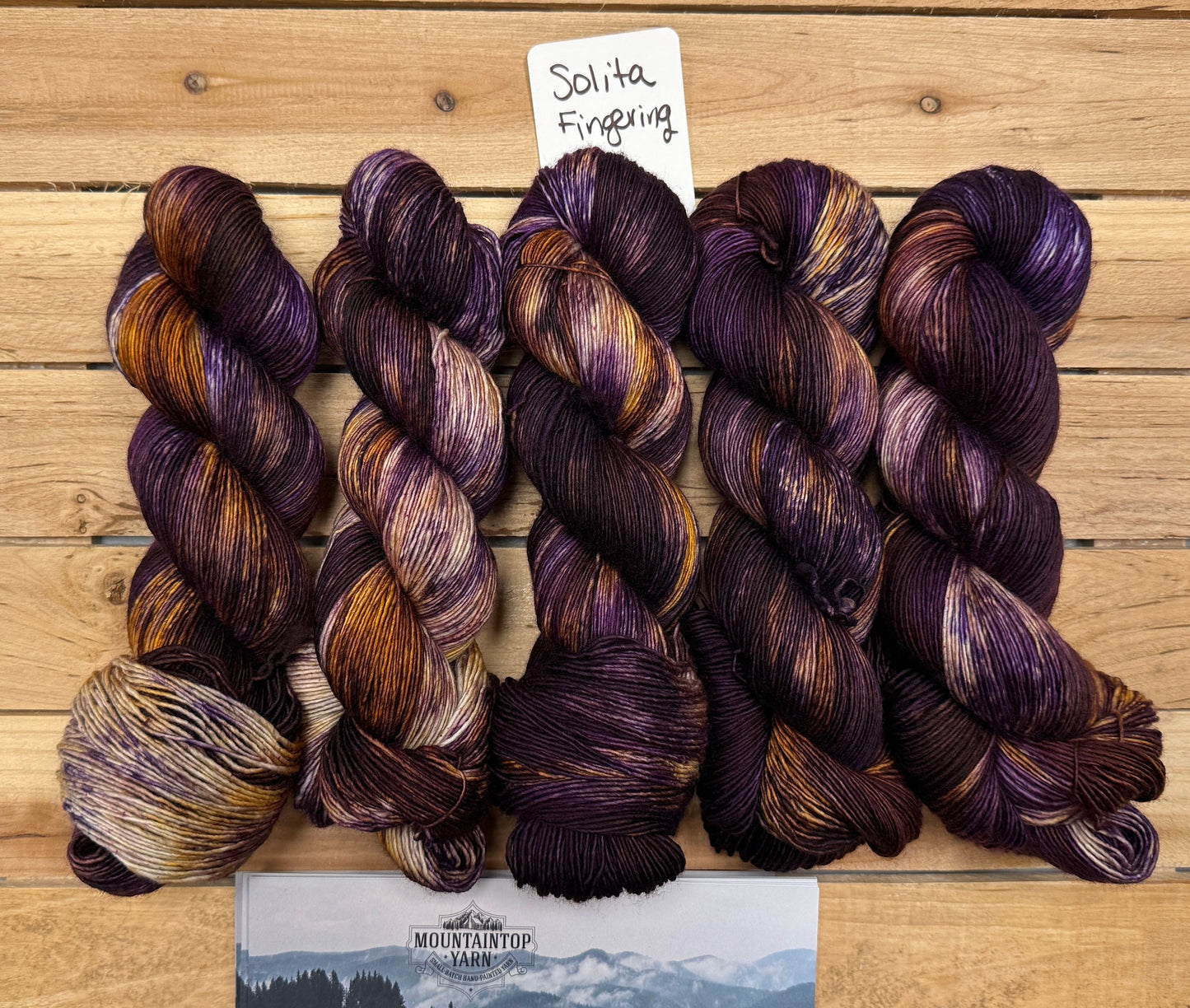 Mountaintop Yarn Solita Fingering Fall Leaves Yarn