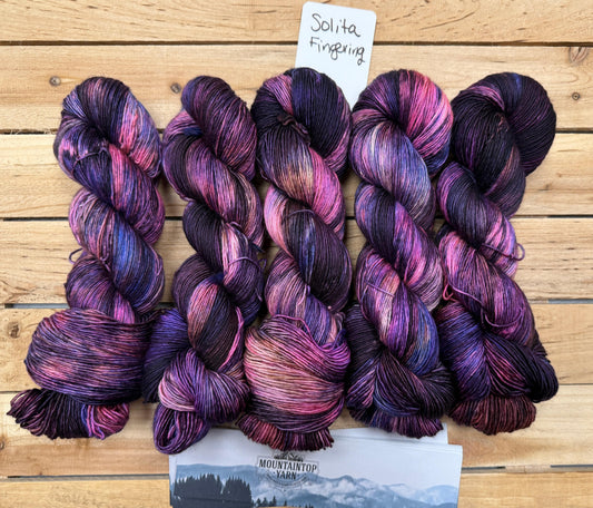 Mountaintop Yarn Solita Fingering Nebula Yarn