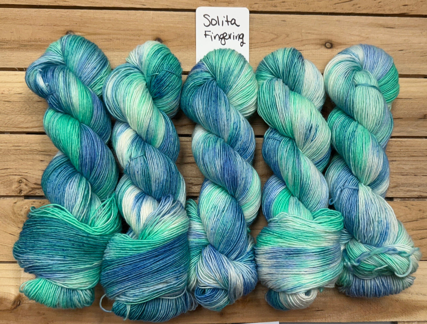 Mountaintop Yarn Solita Fingering Sea Glass Yarn