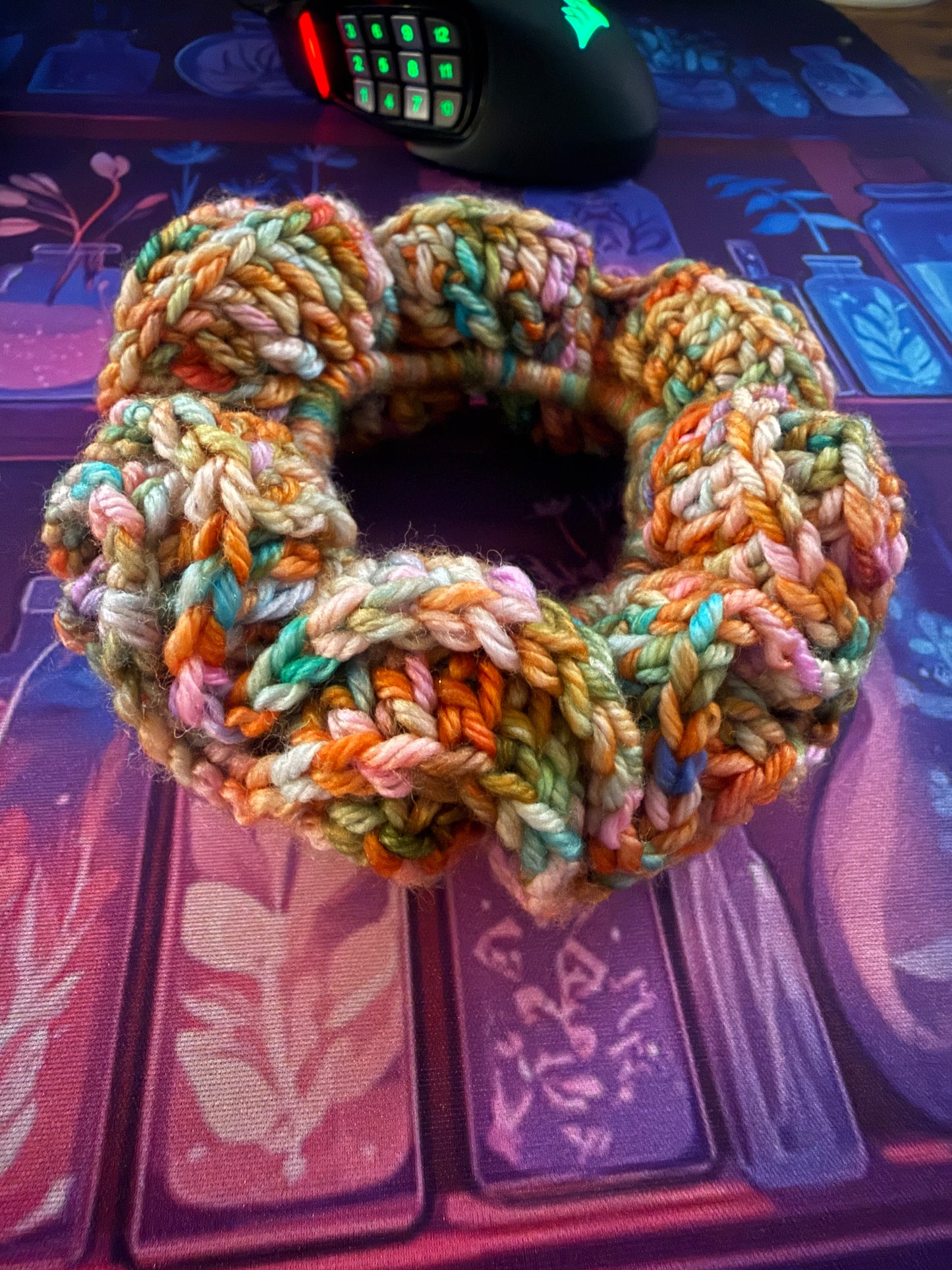 Mountaintop Yarn The Market Scrunchie - Digital Pattern Patterns