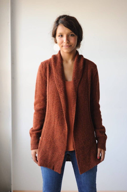 NNK Press Autumnal Cardigan Knitting Pattern Patterns