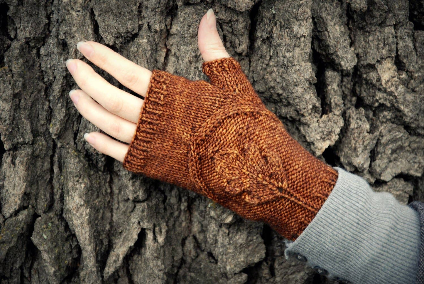 NNK Press Oak Grove Mitts Knitting Pattern Patterns