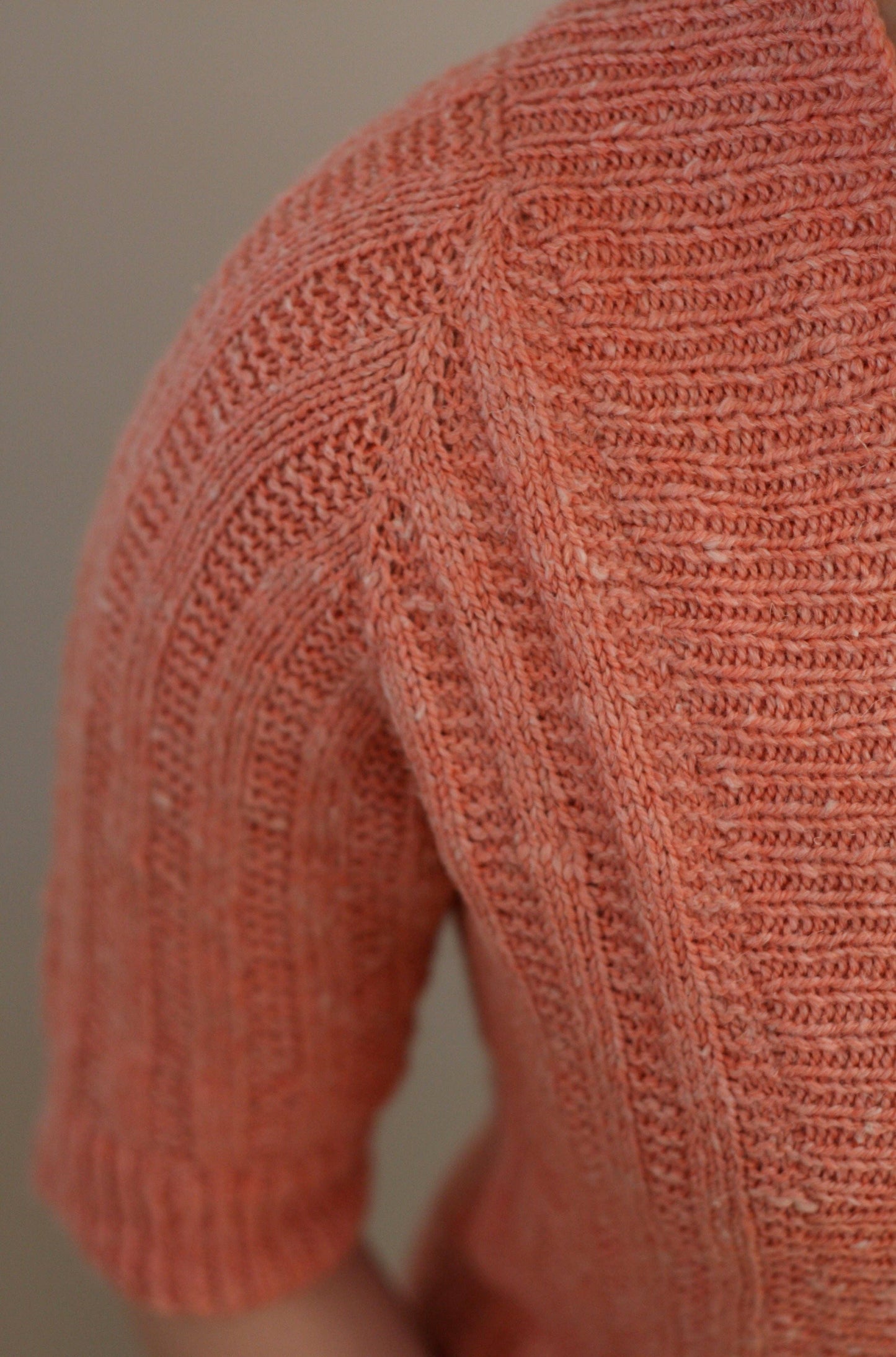 NNK Press Pack of 12 Spring Ribbed Cardigan Knitting Pattern Book