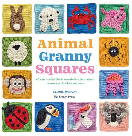 Penguin Random House LLC Animal Granny Squares Book