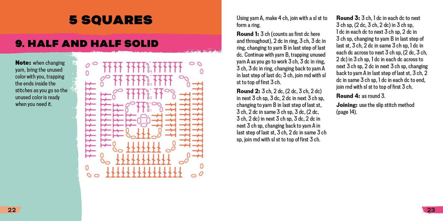 Penguin Random House LLC Granny Square Card Deck Book