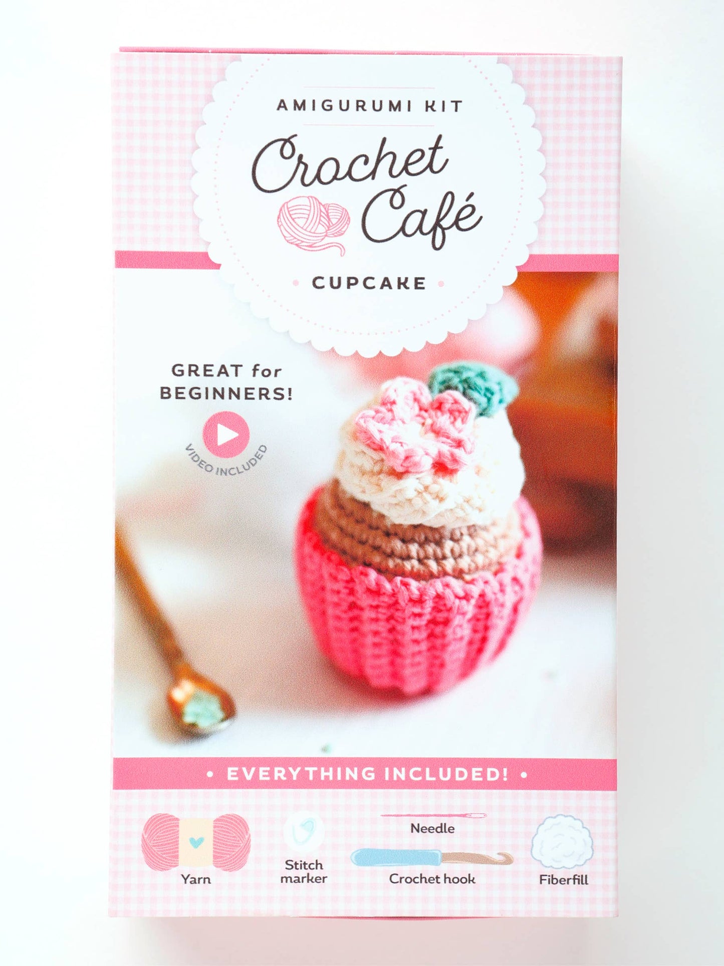 Schiffer Publishing Crochet Café Amigurumi Kit Cupcake Craft Kits