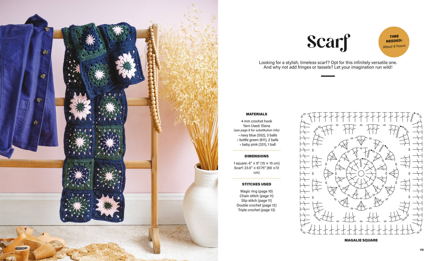 Schiffer Publishing Granny Square Style Book