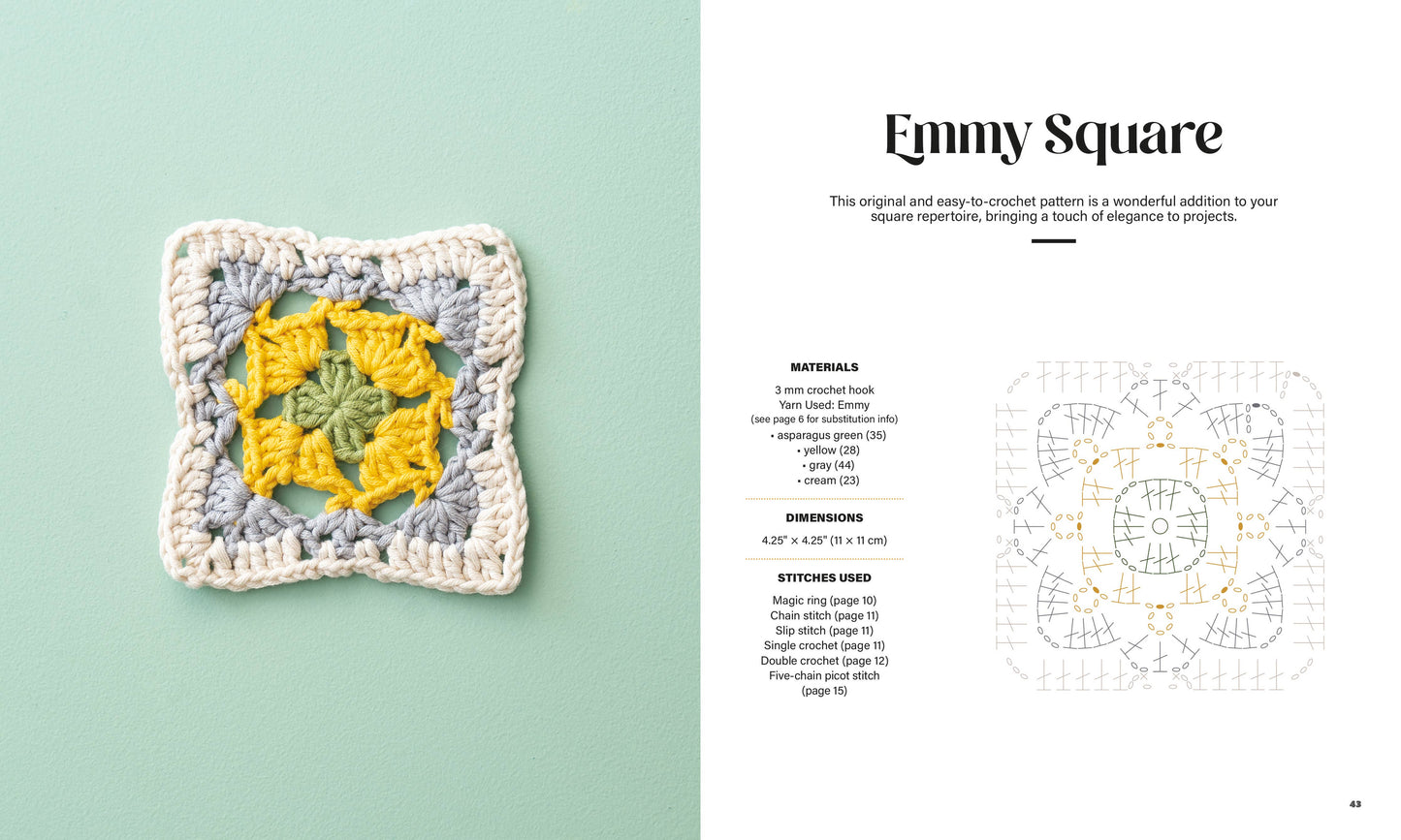 Schiffer Publishing Granny Square Style Book