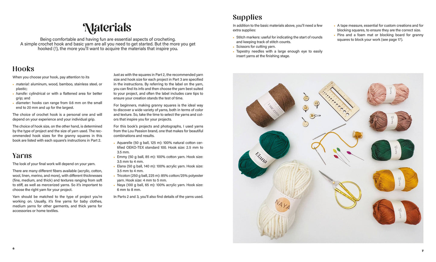 Schiffer Publishing Granny Square Style Book