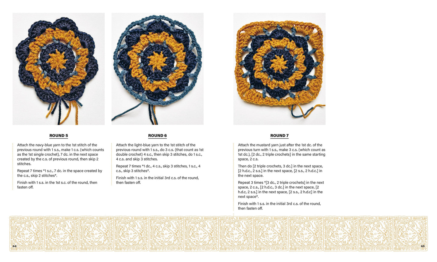 Schiffer Publishing Granny Square Style Book