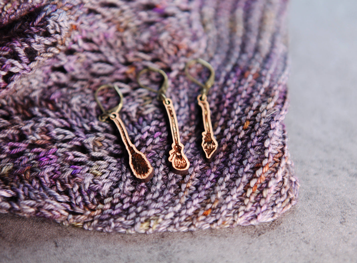 Sunrise Grove Broom Shape Knitting Progress Keepers & Stitch Markers Stitch markers