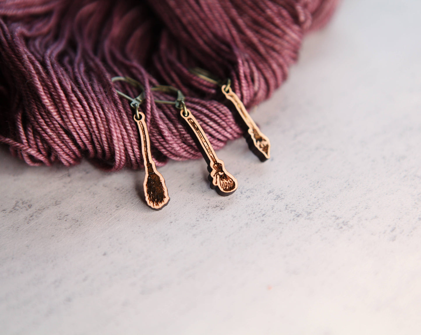 Sunrise Grove Broom Shape Knitting Progress Keepers & Stitch Markers Stitch markers